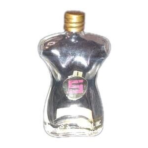 Torso-shaped Bottle VTG miniature for "Shocking" by Schiaparelli Empty 1950s